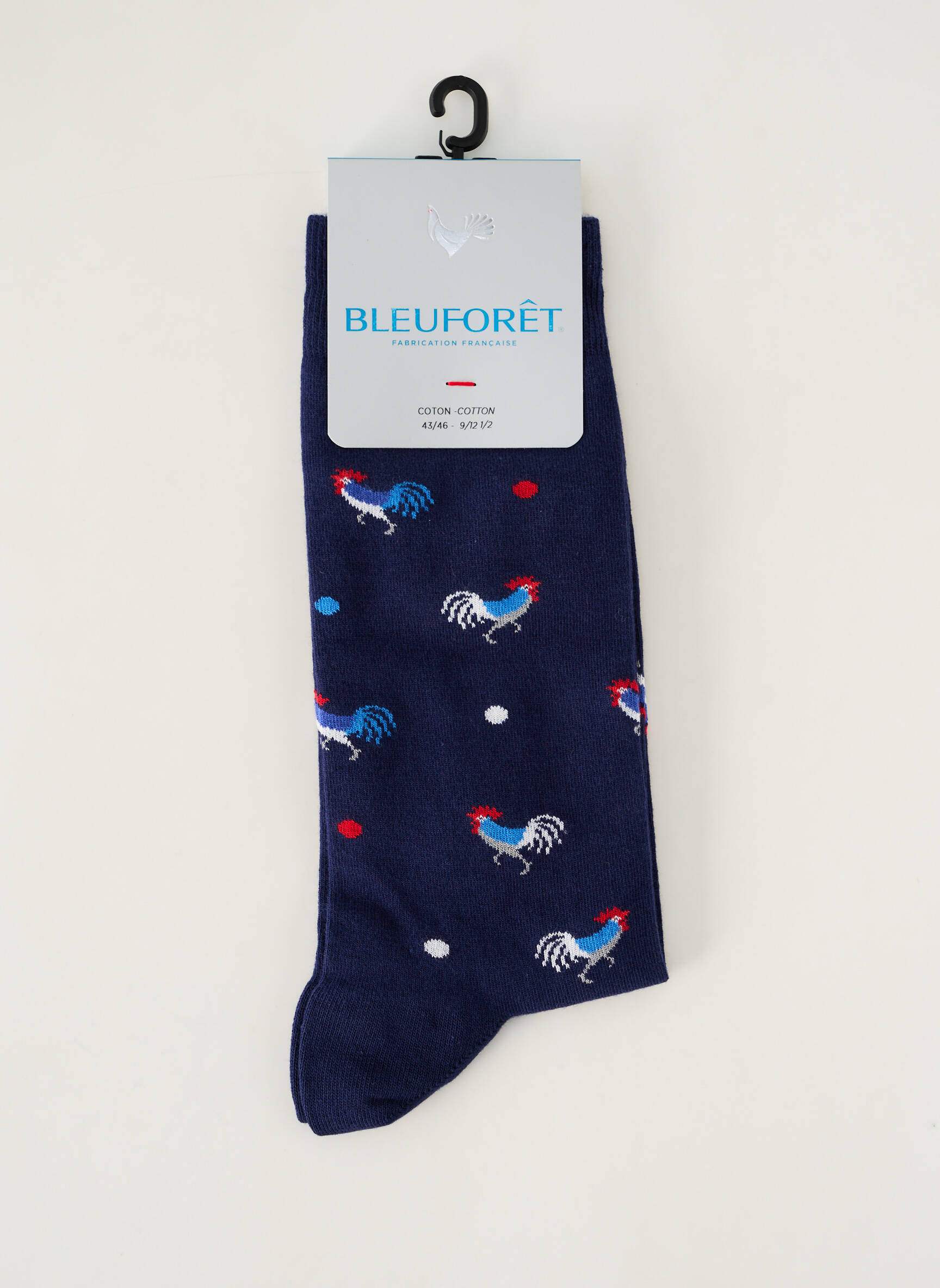 Chaussettes Imprimé Fantaisie Bleu Bleu Foret Homme 2596984