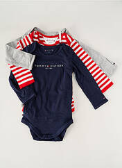 Body lingerie bleu TOMMY HILFIGER pour garçon seconde vue