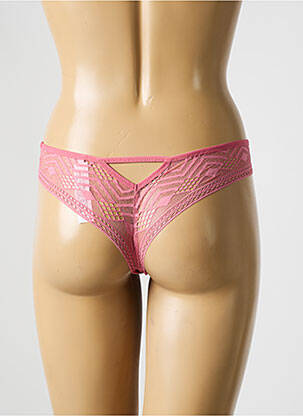 Culotte tissage satiné rose PASSIONATA femme
