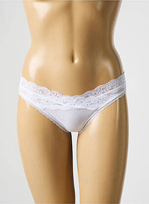 Culotte stretch blanc PASSIONATA femme