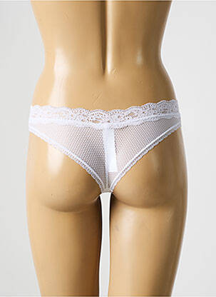 Culotte stretch blanc PASSIONATA femme