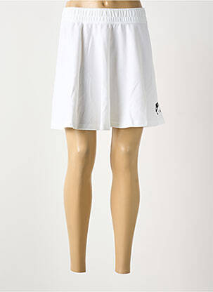Jupe courte taille élastique beige NIKE femme