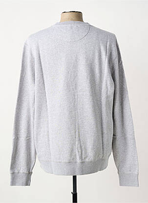Sweat-shirt stretch manches longues gris MAISON LABICHE homme