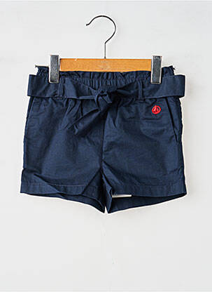 Short poches taille élastique bleu PETIT BATEAU fille