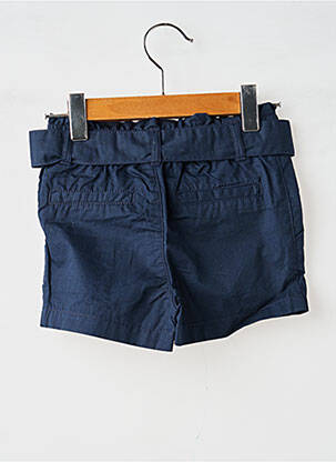 Short poches taille élastique bleu PETIT BATEAU fille