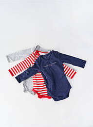 Body lingerie imprimé rayures bleu TOMMY HILFIGER garcon