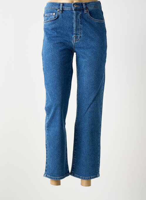 Jeans coupe droite bleu NA-KD femme
