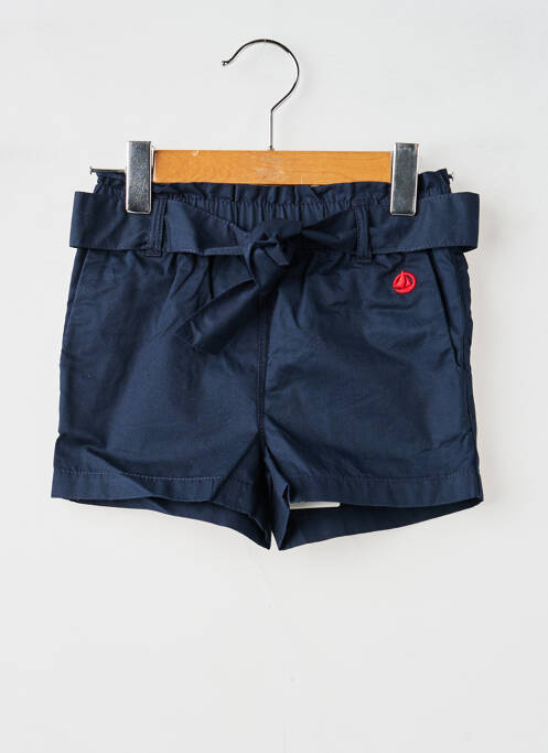 Short bleu PETIT BATEAU fille