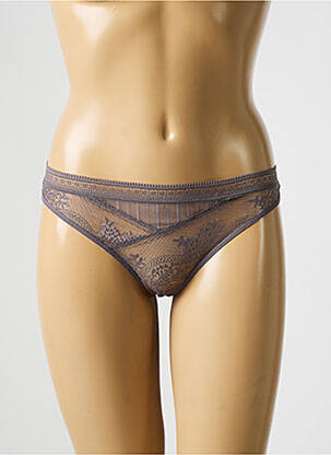 Culotte stretch gris PASSIONATA femme