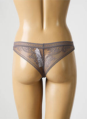 Culotte stretch gris PASSIONATA femme