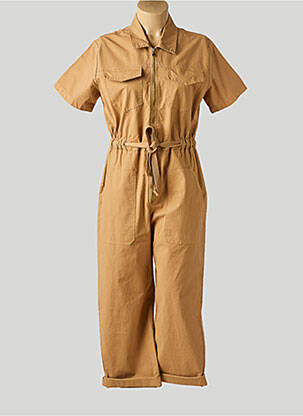 Combi-pantalon poches manches courtes marron PAKO LITTO femme