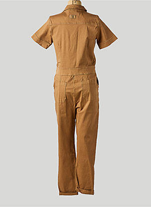Combi-pantalon manches courtes manches courtes marron PAKO LITTO femme