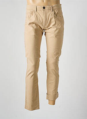Pantalon slim stretch taille normale beige BLEND homme
