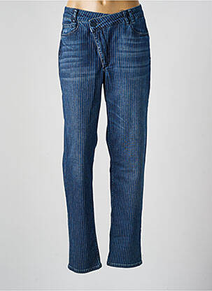 Jeans coupe slim stretch taille normale bleu FREEMAN T.PORTER femme