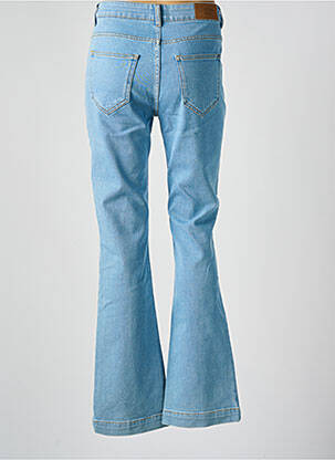 Jean coupe flare stretch taille normale bleu MADEMOISELLE FANI femme