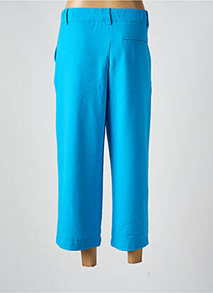 Pantalon 7/8 stretch taille normale bleu PAKO LITTO femme