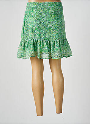Jupe courte doublure vert ONLY femme