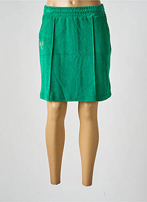 Jupe courte poches vert BLUTSGESCHWISTER femme