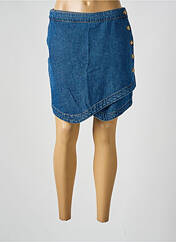 Jupe courte bleu KANOPE pour femme seconde vue