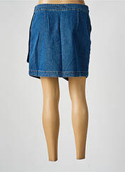 Jupe courte bleu KANOPE pour femme seconde vue