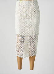 Jupe longue blanc LA PETITE ETOILE pour femme seconde vue