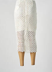 Jupe longue blanc LA PETITE ETOILE pour femme seconde vue
