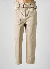 Pantalon droit beige PAKO LITTO pour femme seconde vue