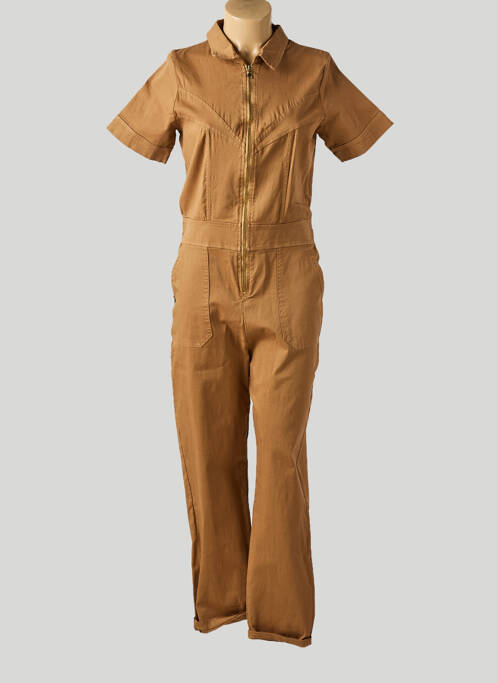 Combi-pantalon marron PAKO LITTO pour femme