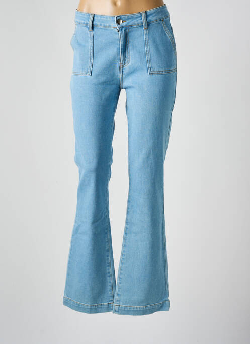 Jean coupe flare bleu MADEMOISELLE FANI pour femme