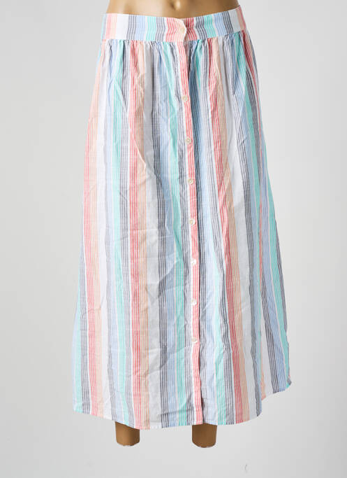 Jupe longue bleu C'EST BEAU LA VIE pour femme