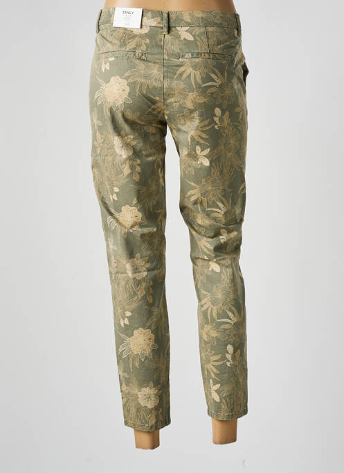 Pantalon chino vert ONLY femme