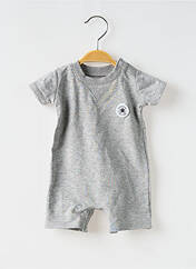 Barboteuse gris CONVERSE pour enfant seconde vue