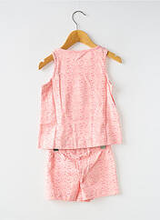 Pyjama rose VERBAUDET pour fille seconde vue