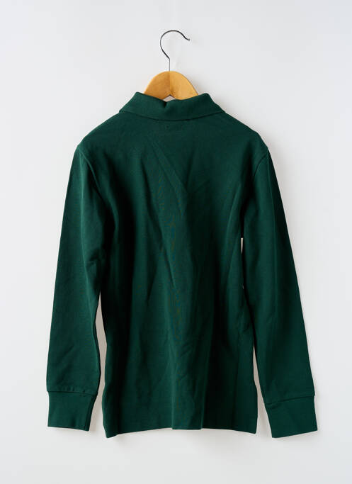 Polo manches longues manches longues vert RALPH LAUREN garcon