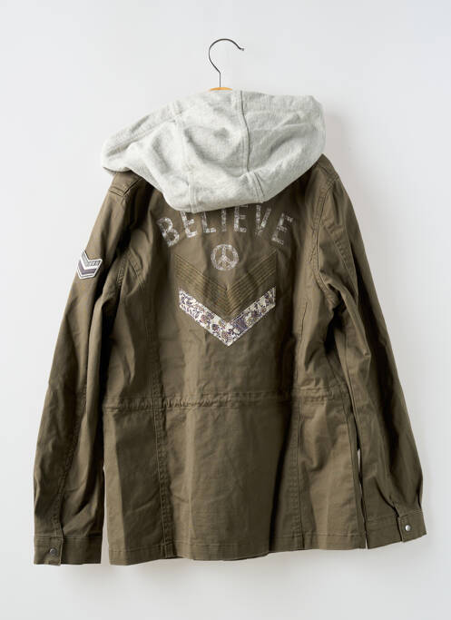 Parka vert IKKS pour fille