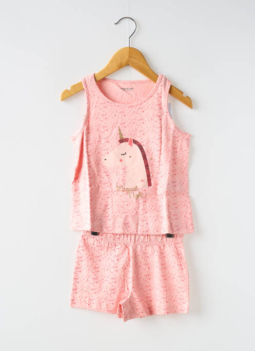 Pyjama rose VERBAUDET pour fille