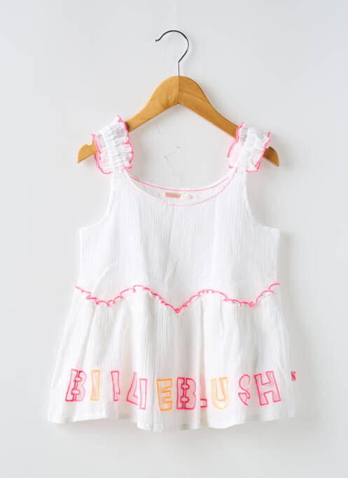 Top blanc BILLIEBLUSH pour fille