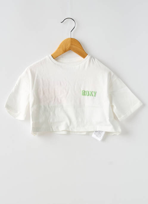 T-shirt blanc ROXY pour fille