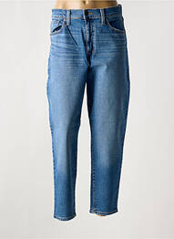 Jean coupe mom tissage brut taille normale bleu LEVIS femme