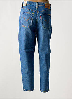 Jean coupe mom tissage brut taille normale bleu LEVIS femme