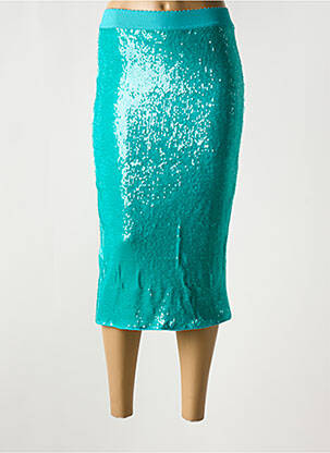 Jupe mi-longue taille normale bleu ESSENTIEL ANTWERP femme