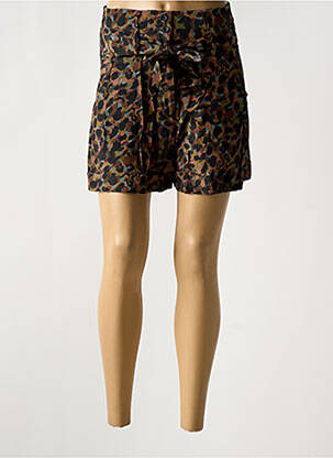 Short taille normale taille normale noir SEE U SOON femme