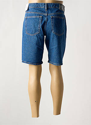 Bermuda tissage denim taille normale bleu CALVIN KLEIN homme