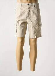 Bermuda stretch taille normale beige HUGO BOSS homme