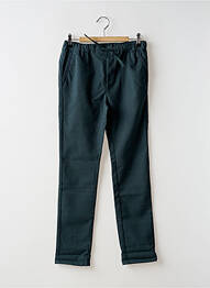Pantalon slim tissage popeline vert TAPE À L'OEIL fille