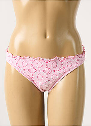 Bas de maillot de bain stretch culotte rose BANANA MOON femme
