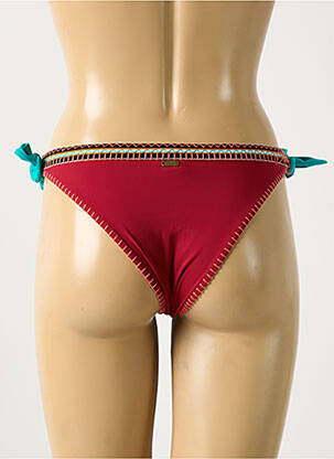 Bas de maillot de bain stretch bikini rouge BANANA MOON femme