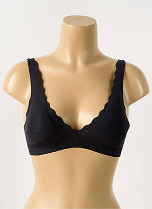 Soutien-gorge sans armature haut soutien-gorge push-up noir SLOGGI femme