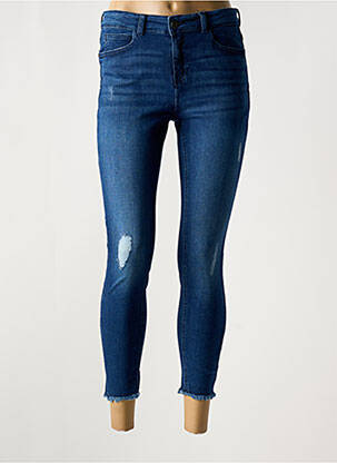 Jeans coupe slim bleu NOISY MAY pour femme