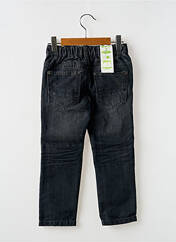 Jeans coupe slim noir VERTBAUDET pour garçon seconde vue